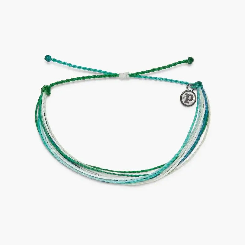 Puravida Armband Charity Rainforest Trust - green