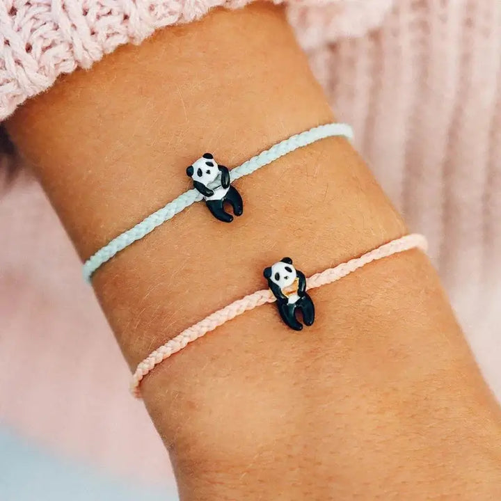 Puravida Armband Panda Charm - gold