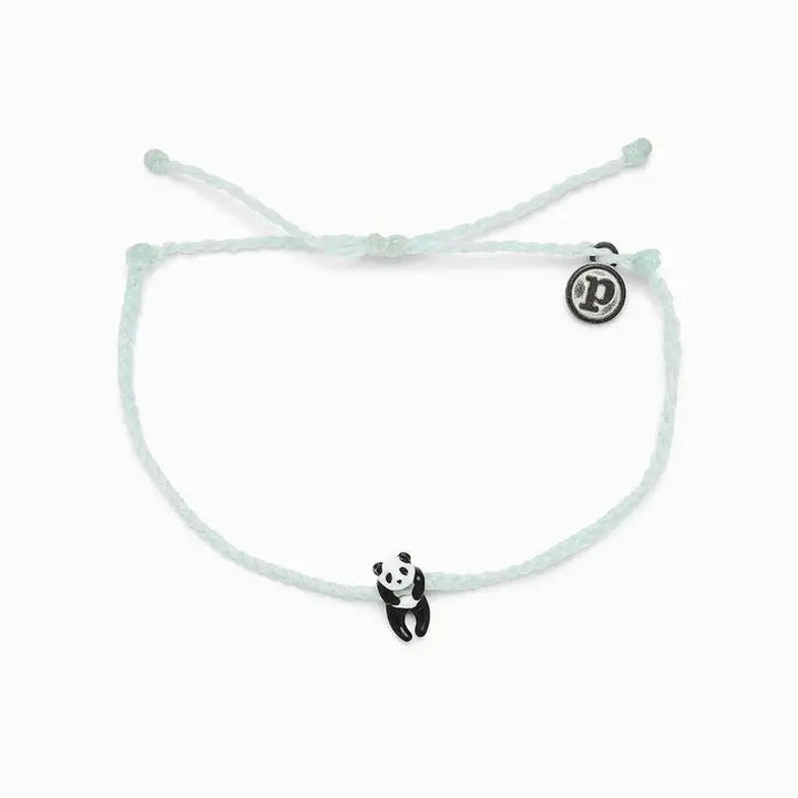 Puravida Armband Panda Charm - silver