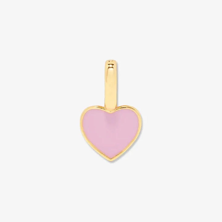 Puravida Charm Enamel Heart - gold