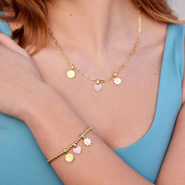 Puravida Charm Harper Daisy - gold