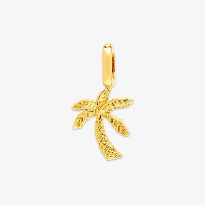 Puravida Charm Harper Palm Tree - gold