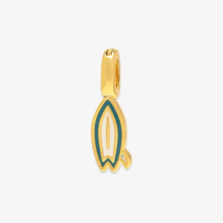 Puravida Charm Harper Surfboard - gold