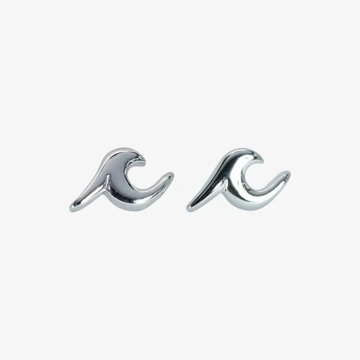 Puravida Ohrringe Wave - silver