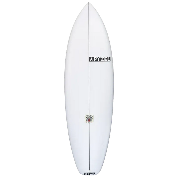 Pyzel Surfboads White Tiger 5'10" FCS II - clear