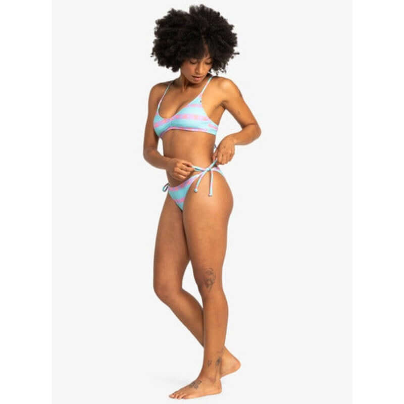 Quiksilver Bikini Bottom Uni Clickity Clack - Marine Blue Heritage Stripe 32