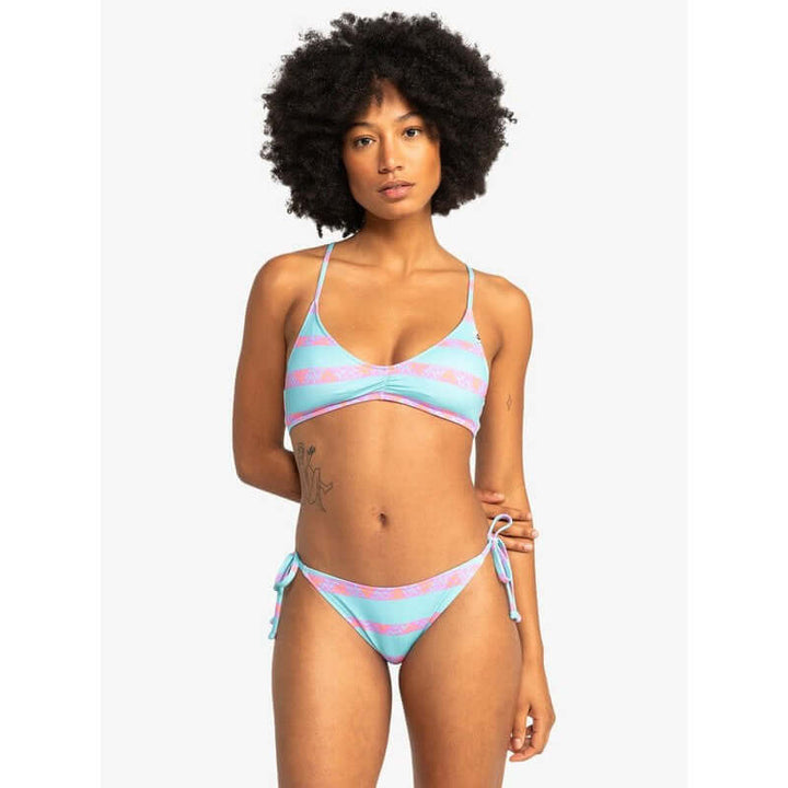 Quiksilver Bikini Bottom Uni Clickity Clack - Marine Blue Heritage Stripe 32