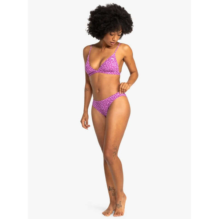 Quiksilver Bikini Top Uni Champion Sound - Violet Heritage Geo 32