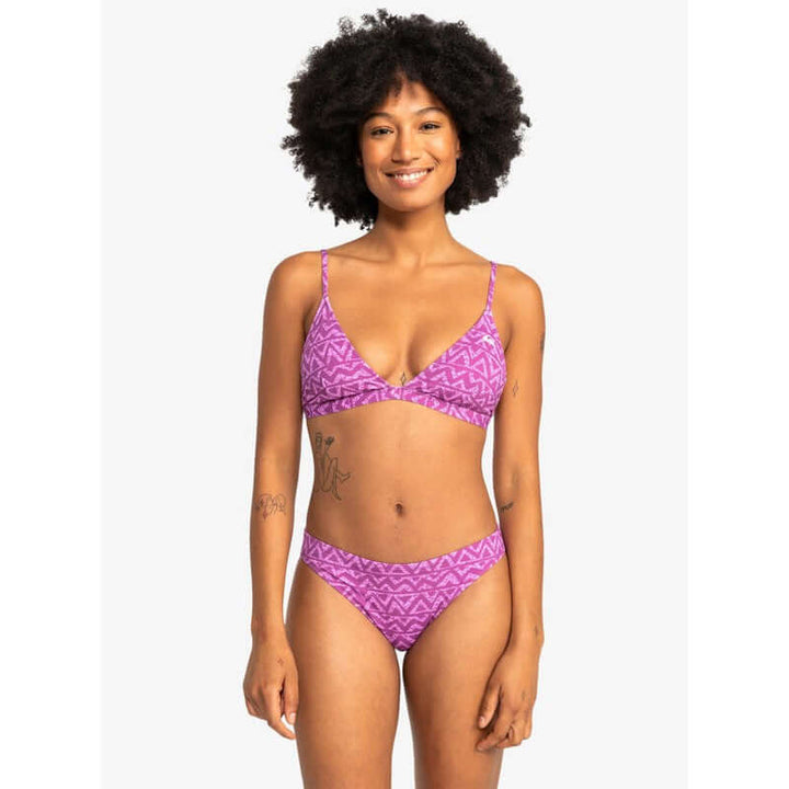 Quiksilver Bikini Top Uni Champion Sound - Violet Heritage Geo 32