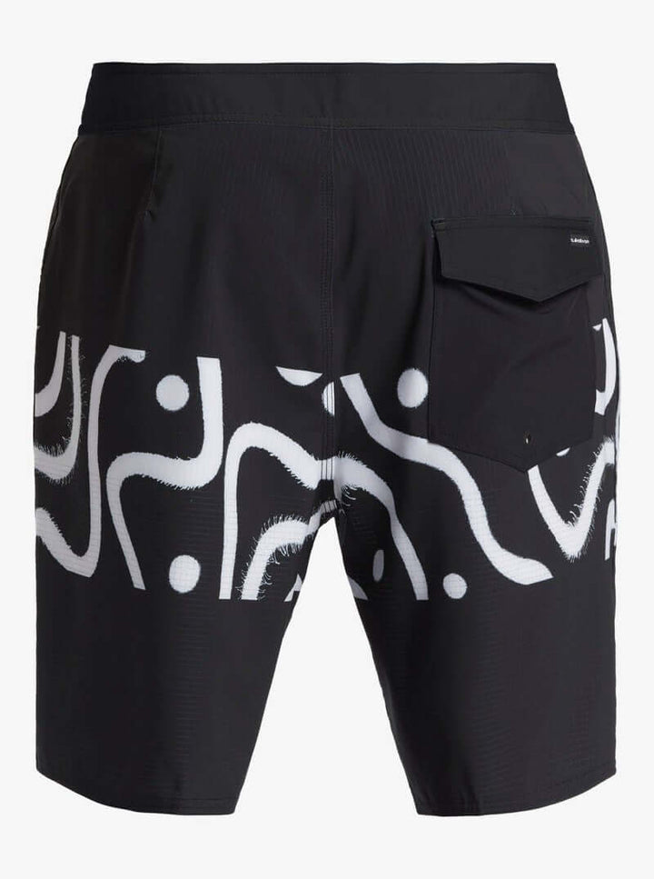 Quiksilver Boardshort Highline Straight Leg 9" - Black