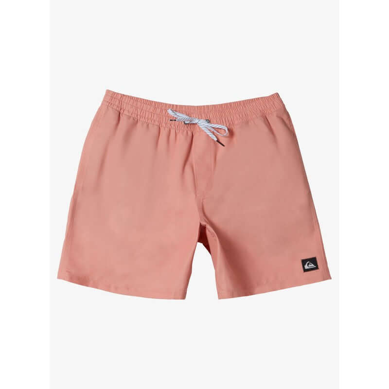 Quiksilver Herren Badehosen Everyday Solid Volley 15" - Canyon Clay