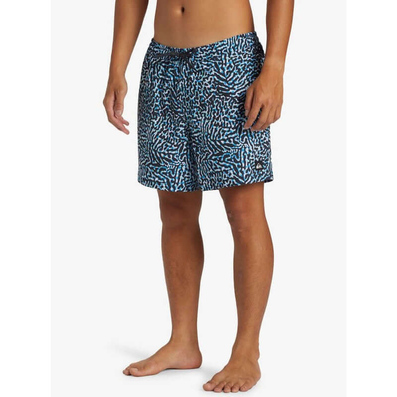 Quiksilver Herren Badehosen Sufsilk Mix Volley 16" - Swedish Blue