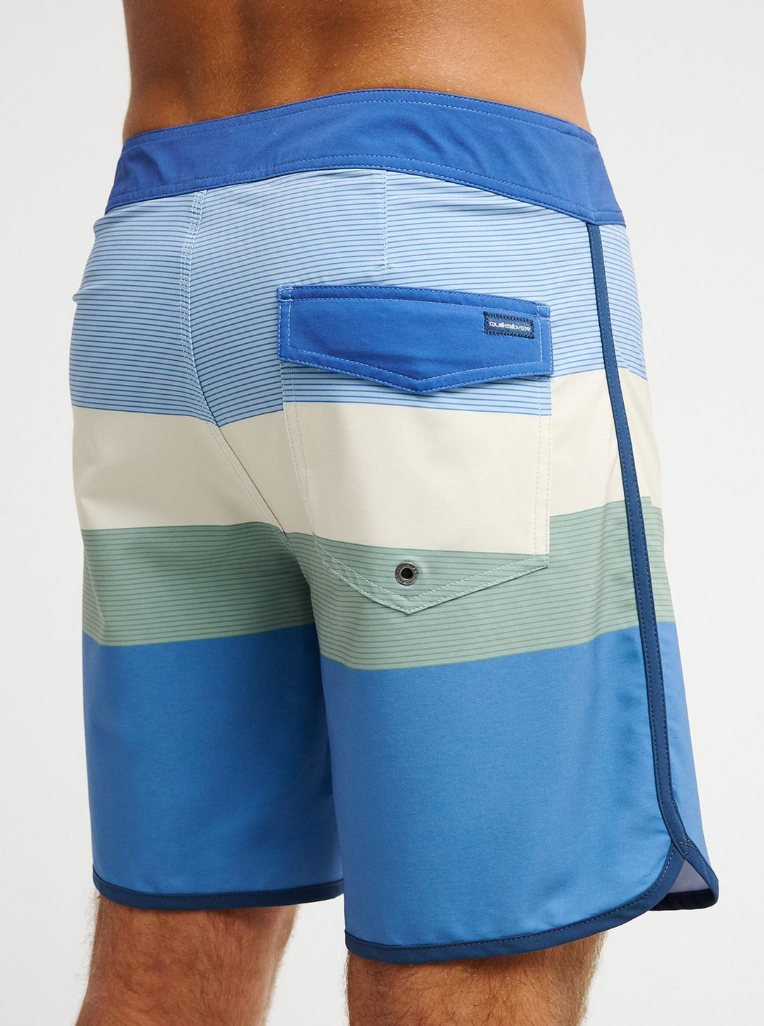 Quiksilver Herren Boardshorts Surfsilk Scallop 18" - Quiet Harbor Tijuana