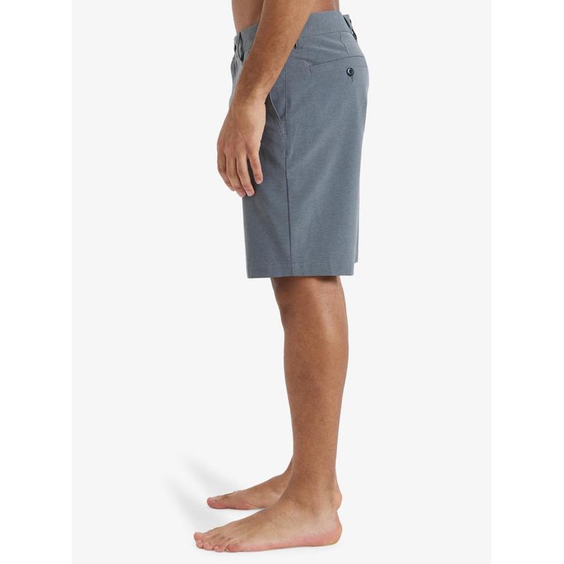 Quiksilver Herren Hybrid Union Heather Shorts 19" - black heather