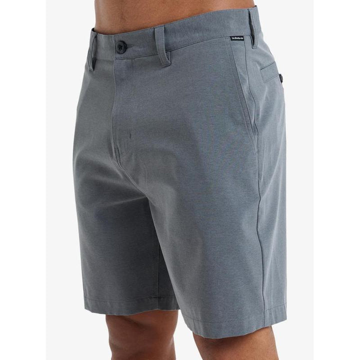 Quiksilver Herren Hybrid Union Heather Shorts 19" - black heather