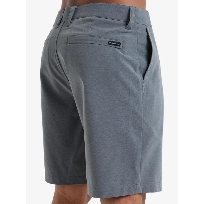 Quiksilver Herren Hybrid Union Heather Shorts 19" - black heather