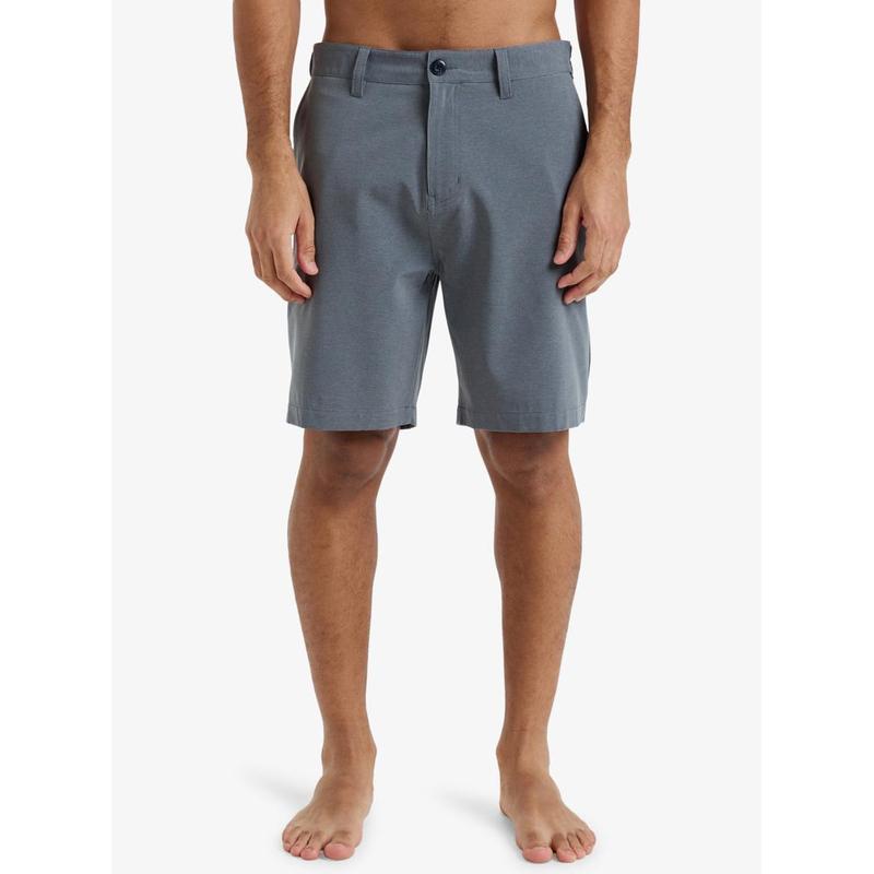 Quiksilver Herren Hybrid Union Heather Shorts 19" - black heather