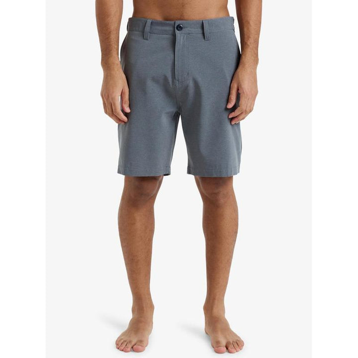 Quiksilver Herren Hybrid Union Heather Shorts 19" - black heather