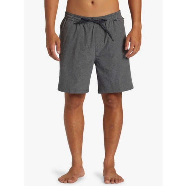 Quiksilver Herren Hybridshort Taxer Heather Amphibian 18" - black