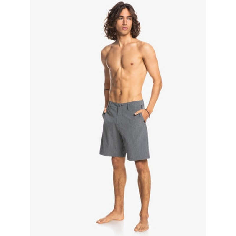 Quiksilver Herren Hybridshort Union 19" - Grau