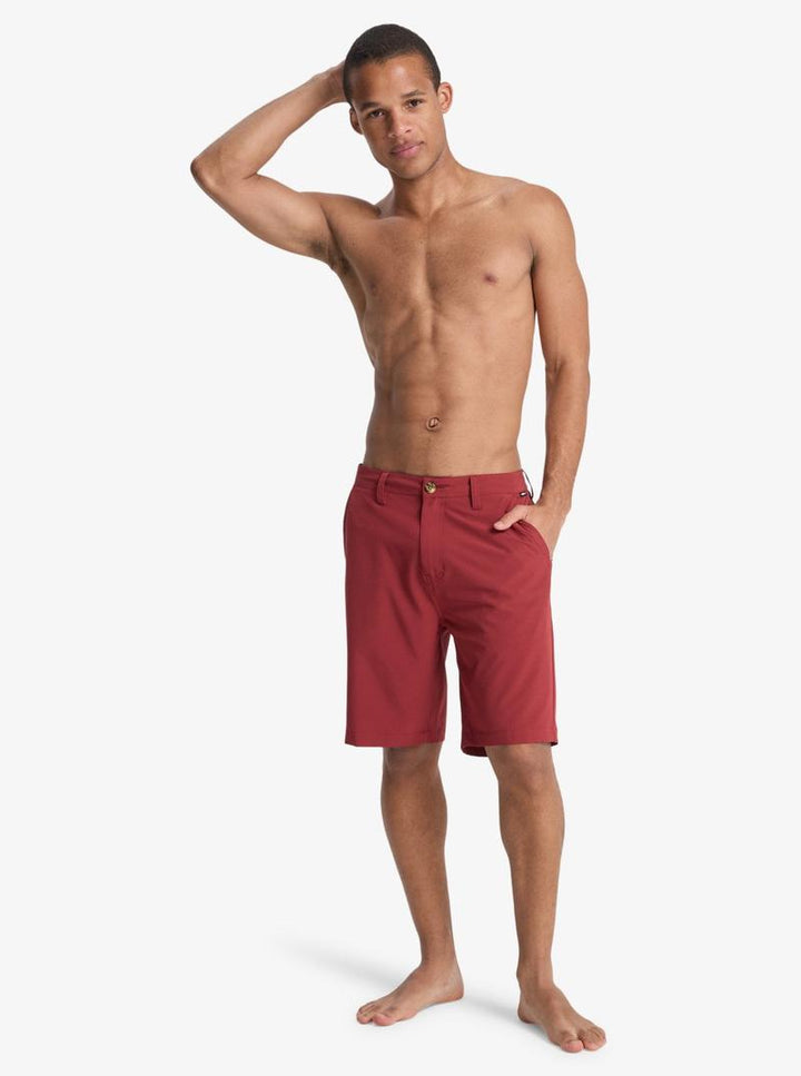 Quiksilver Herren Hybridshorts Union Amph 20" - Burnt Russet