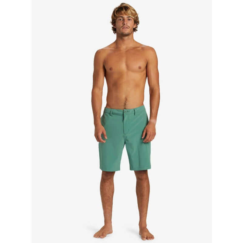 Quiksilver Herren Hybridshorts Union Amphibian 20" - Frosty Spruce