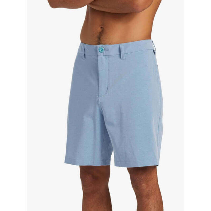 Quiksilver Herren Hybridshorts Union Heather Amphibian 19" - Blue Shadow