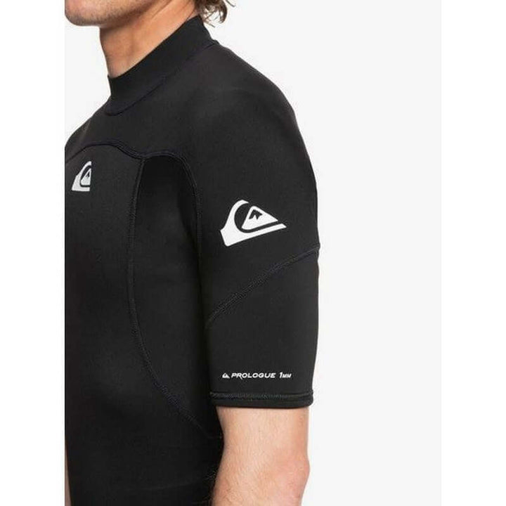 Quiksilver Herren Kurzarm Prologue 1mm Jacket - schwarz