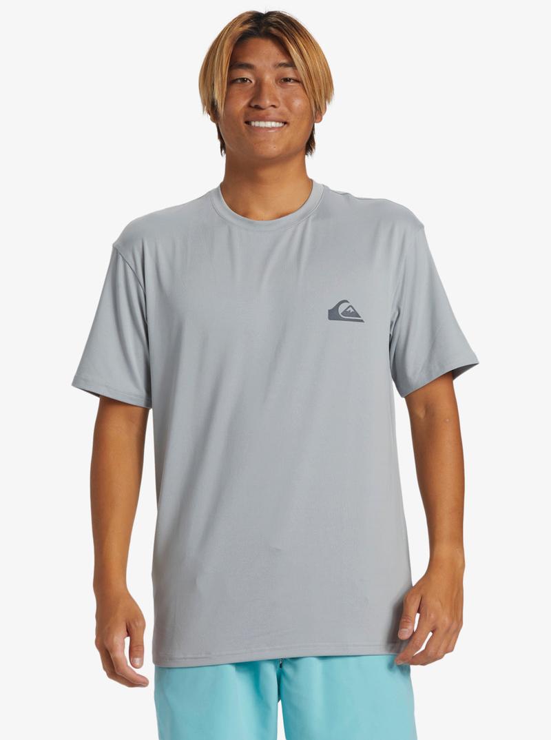 Quiksilver Herren Lycra Kurzarm Everyday UPF50 - Quarry