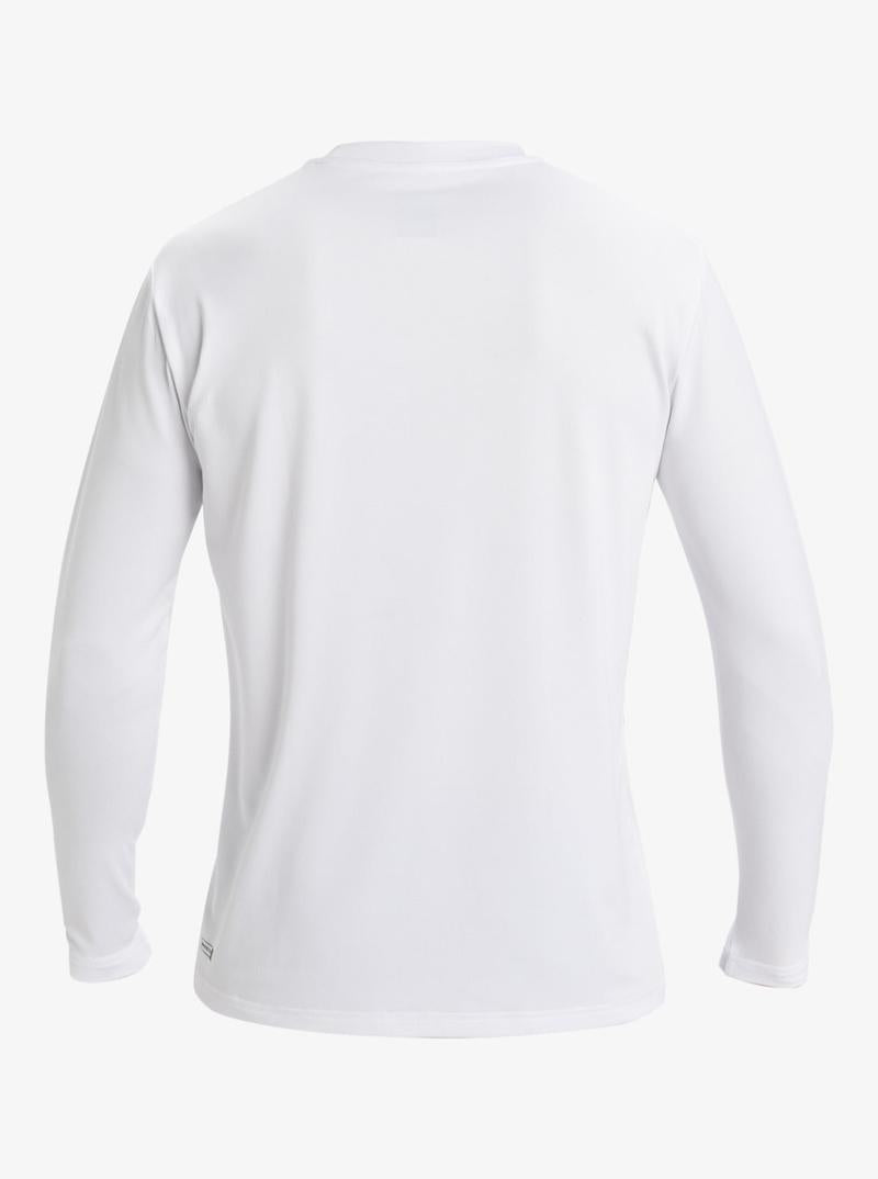 Quiksilver Herren Lycra Langarm DNA Bubble Logo Surf - white