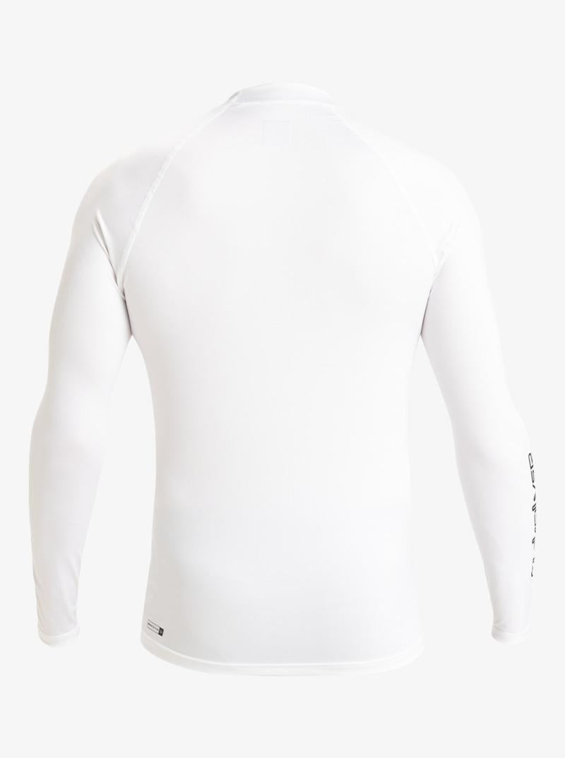 Quiksilver Herren Lycra Langarm Everyday UPF 50 - White