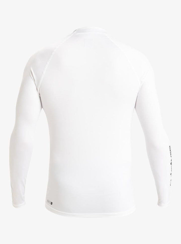 Quiksilver Herren Lycra Langarm Everyday UPF 50 - White
