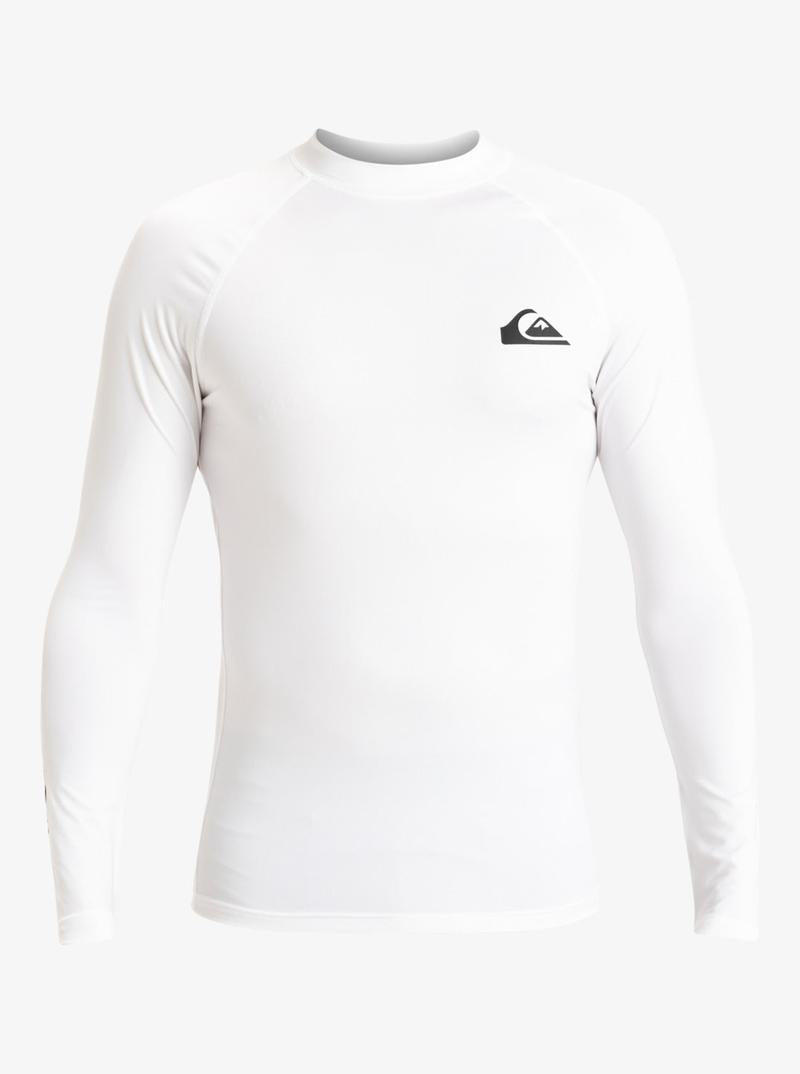 Quiksilver Herren Lycra Langarm Everyday UPF 50 - White