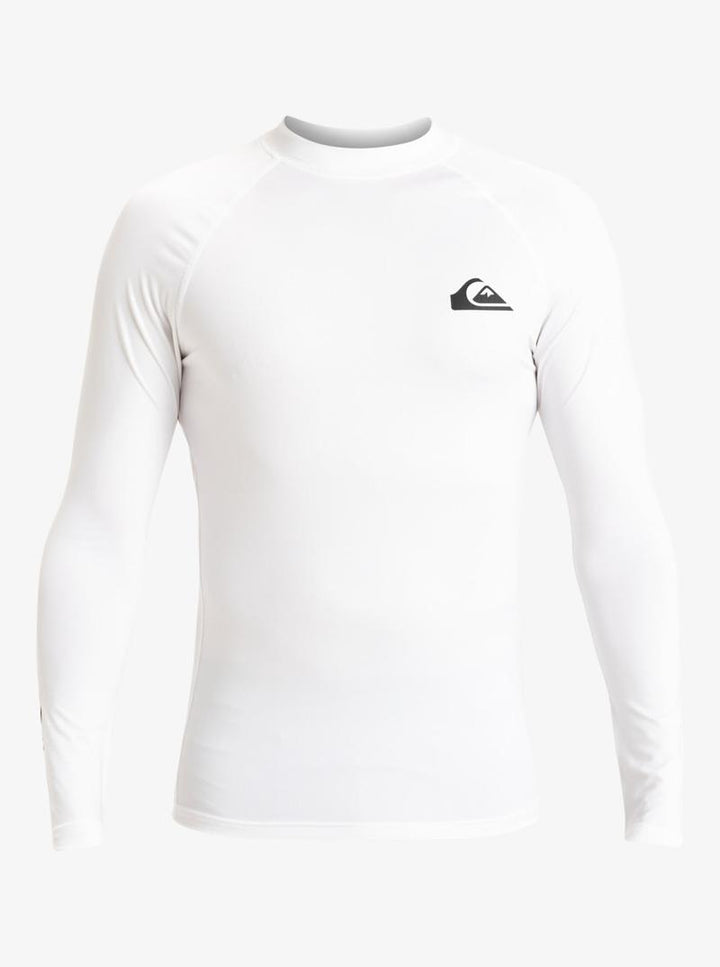 Quiksilver Herren Lycra Langarm Everyday UPF 50 - White