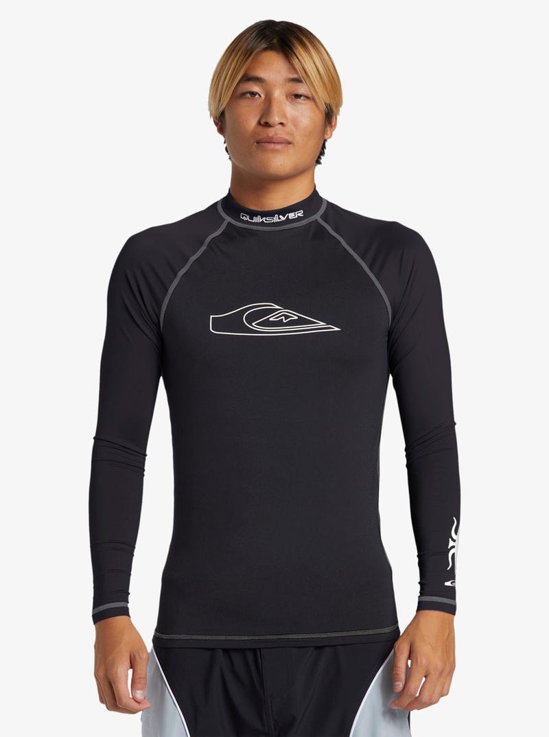 Quiksilver Herren Lycra Mercury UPF50 Langarm - black