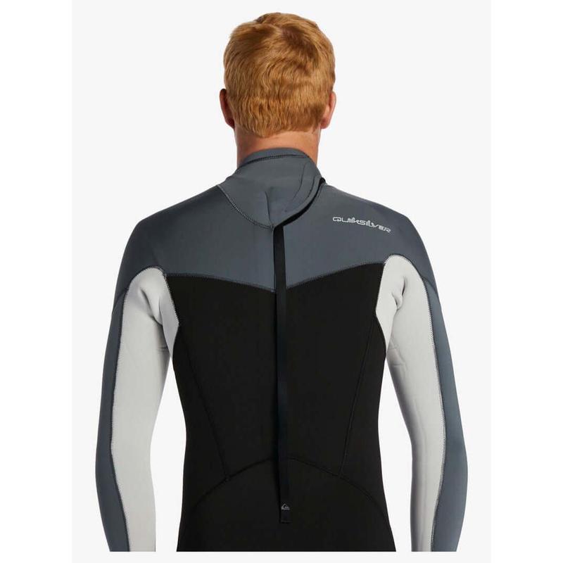 Quiksilver Herren Neoprenanzug Everyday Sessions 3/2mm Backzip - Black/ Ash