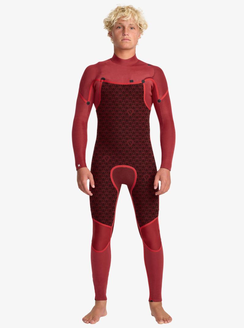 Quiksilver Herren Neoprenanzug Everyday Sessions 3/2mm Chestzip - Brown