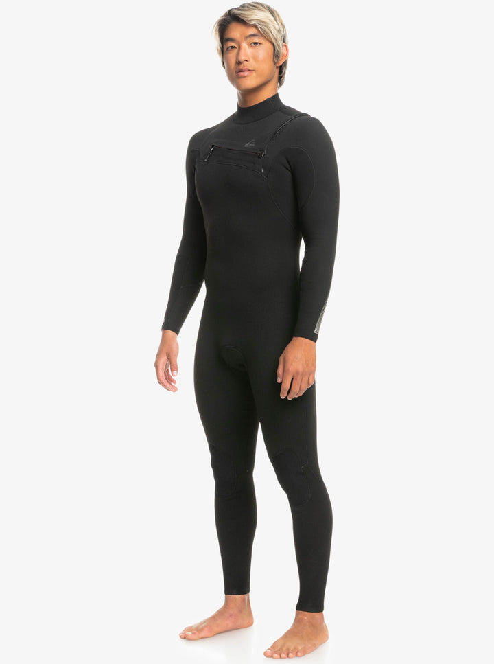 Quiksilver Herren Neoprenanzug Highline 3/2mm Chestzip - Black