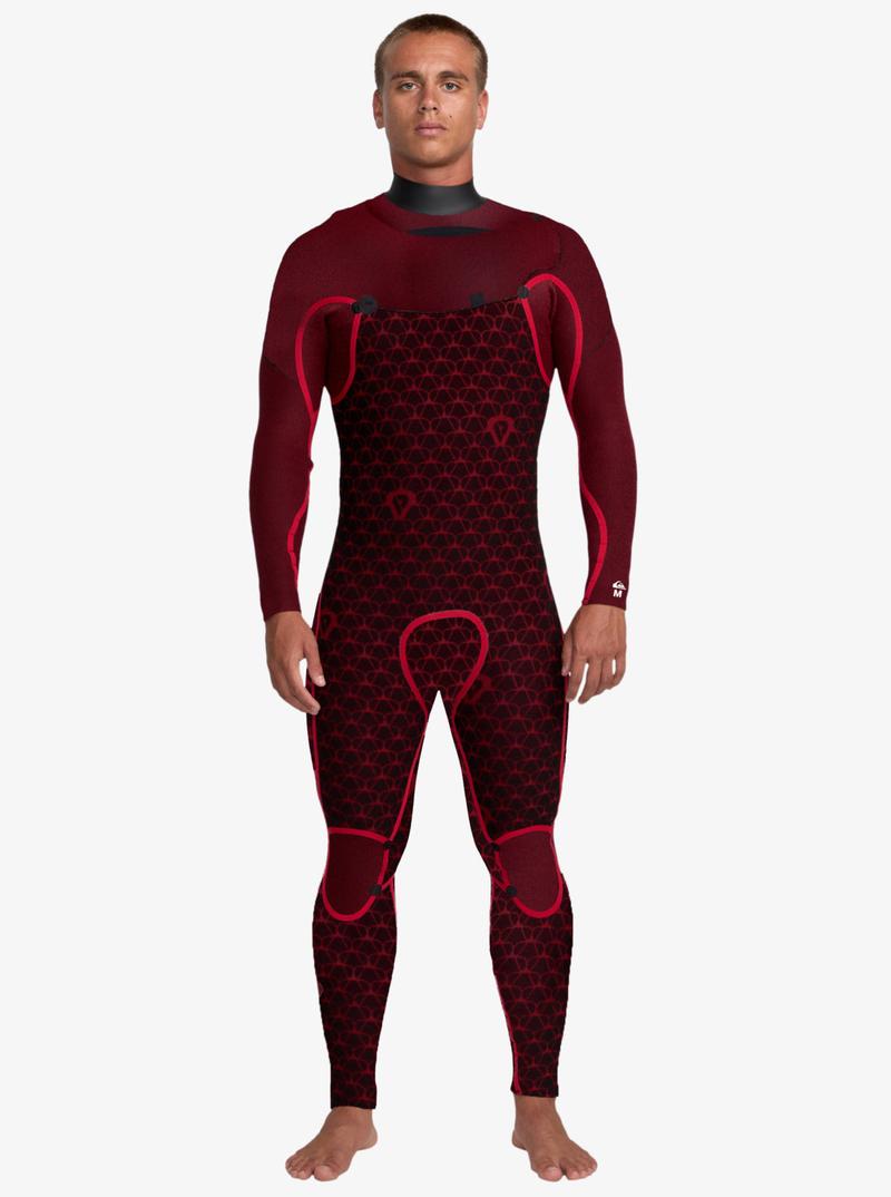 Quiksilver Herren Neoprenanzug Marathon Sessions 3/2mm Chestzip - Black