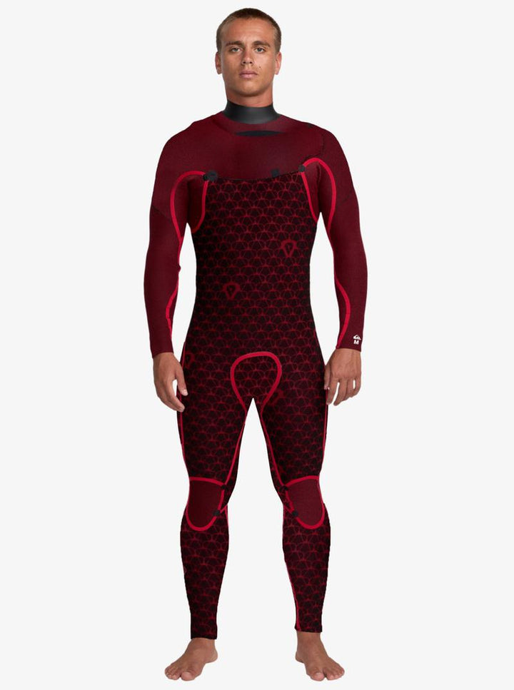 Quiksilver Herren Neoprenanzug Marathon Sessions 3/2mm Chestzip - Black