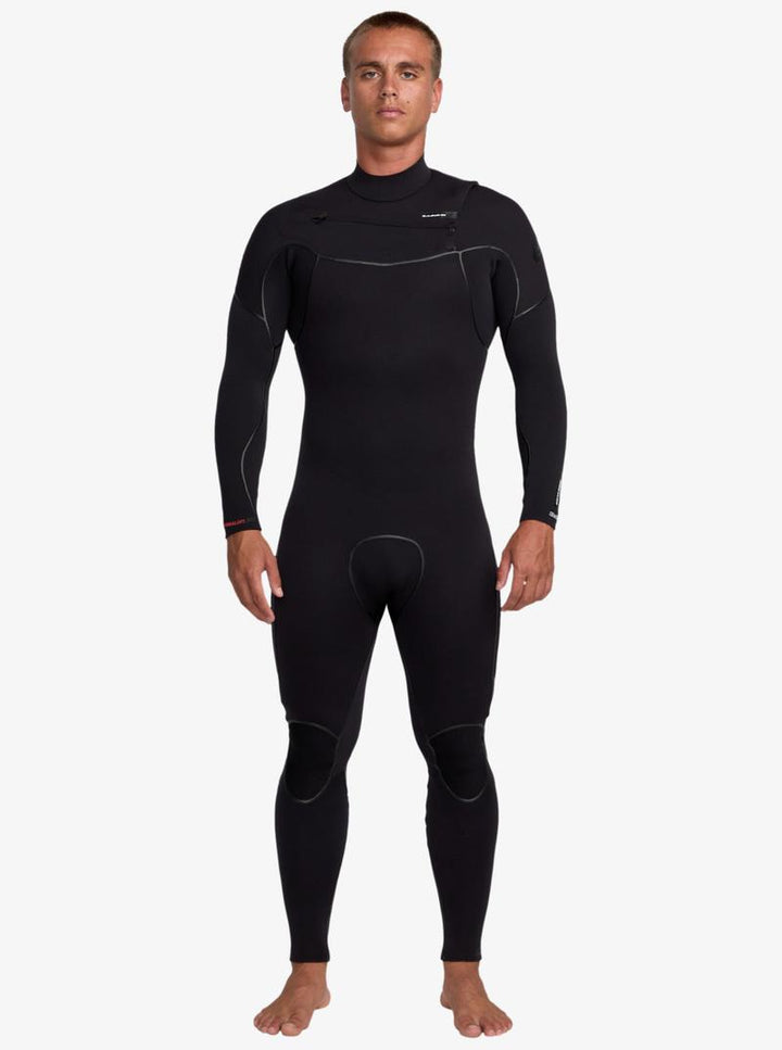 Quiksilver Herren Neoprenanzug Marathon Sessions 3/2mm Chestzip - Black