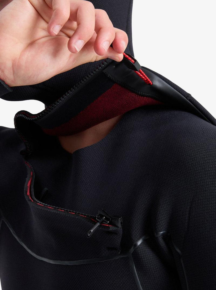 Quiksilver Herren Neoprenanzug Marathon Sessions 6/5/4 CZ mit Haube - Black