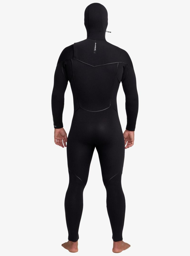 Quiksilver Herren Neoprenanzug Marathon Sessions 6/5/4 CZ mit Haube - Black