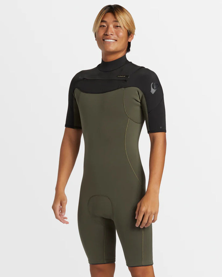 Quiksilver Herren Shorty Everyday Sessions 2/2 Chestzip - thyme