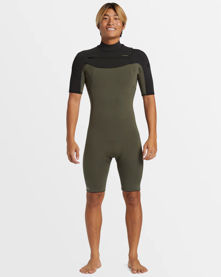 Quiksilver Herren Shorty Everyday Sessions 2/2 Chestzip - thyme