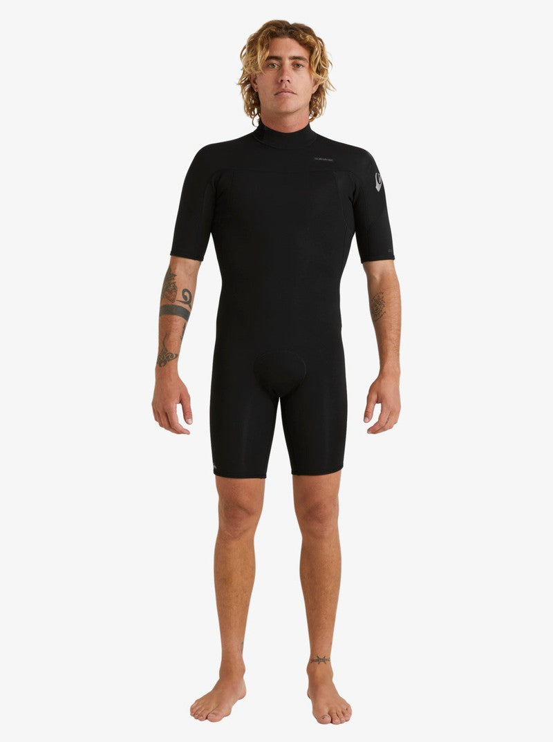 Quiksilver Herren Shorty Everyday Sessions 2/2mm BZ kurzarm - black