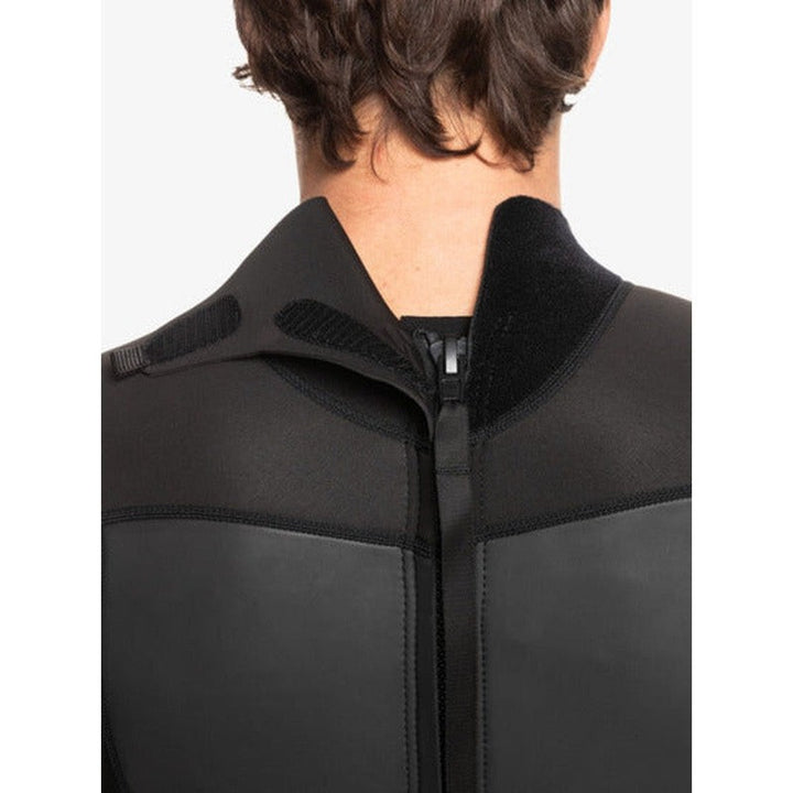 Quiksilver Herren Shorty Prologue 2mm Backzip, kurzarm - Black