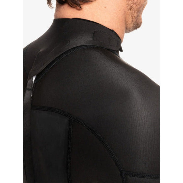 Quiksilver Herren Shorty Prologue 2mm Backzip, kurzarm - Black