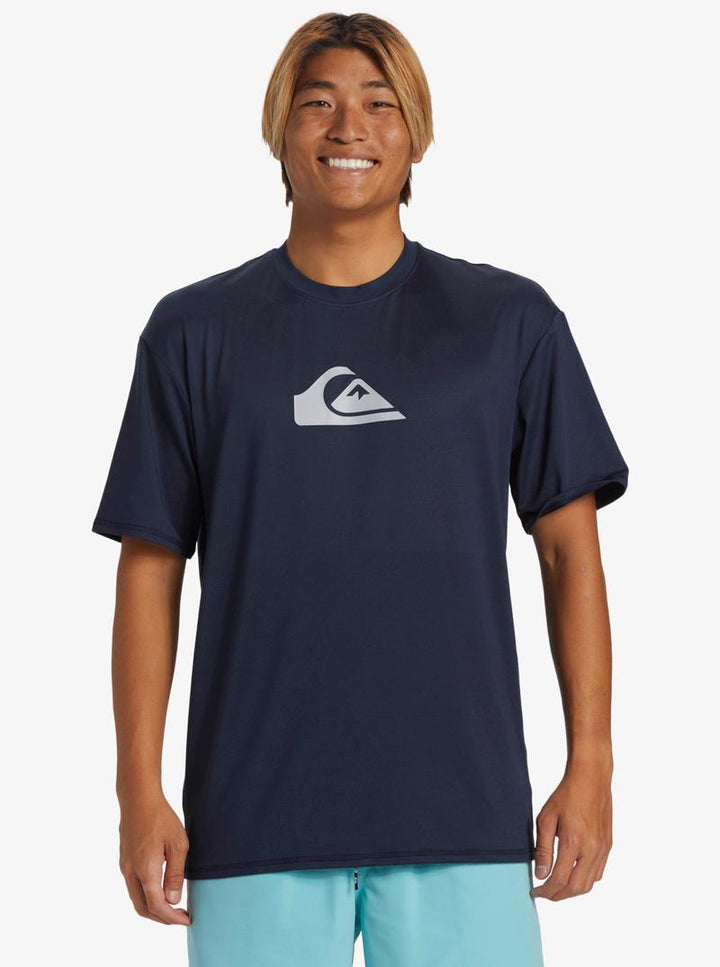 Quiksilver Herren Surf Shirt Everyday Kurzarm - dark navy