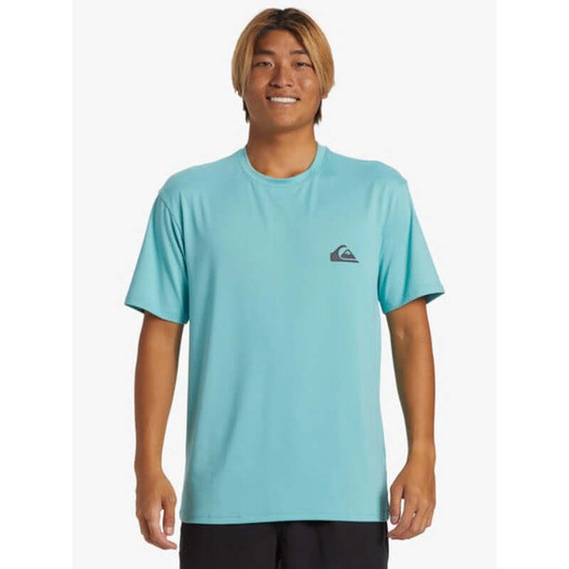 Quiksilver Herren Surfshirt Everyday Surf kurzarm - light blue